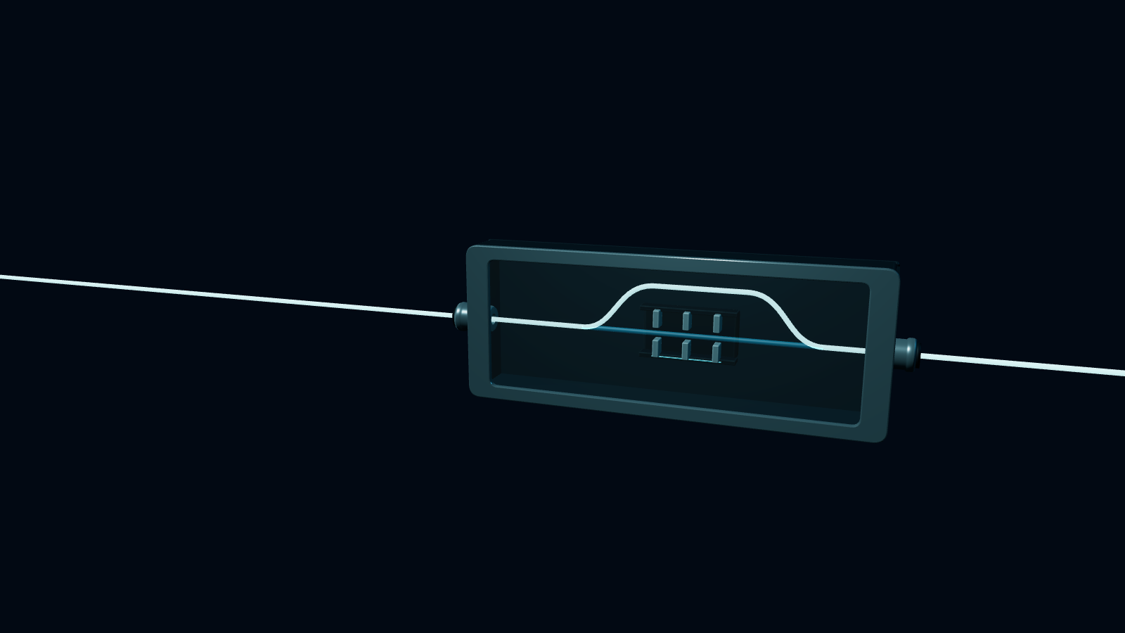 The signal departs, detects a failed primary route, enters P2 Relay, reroutes, and stays reachable.